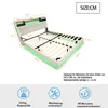 okwish Čalouněná postel Manželská postel 160 x 200 cm s USB Náhled obrázku produktu 6