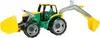 Lena 2080 Traktor se lžící a bagrem zeleno žlutý 107 cm Náhled obrázku produktu 8
