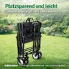 BigDean Bollerwagen faltbar bis 80 kg – kompakter Produktbild-Vorschau 2