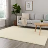 Weicher Shaggy Teppich in Creme – pflegeleichter Hochflor Produktbild-Vorschau 1