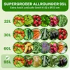 TTL GARDEN Pflanzsack 95L – 2er Set Filz & Vliesstoff für Produktbild-Vorschau 7