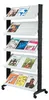 Paperflow Prospektständer Uno 255N.02 5Auflagen mobil grau Produktbild-Vorschau 1