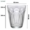 Wassergläser Stapelbar 200 ml, Cortado Gläser Set 6 teilig, Produktbild-Vorschau 2