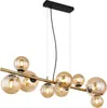 Globo Lighting Deckenleuchte Metall schwarz matt, 4x G9 Produktbild-Vorschau 1