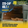 Ventilateur de plafond mobile noir, Ø40cm, avec suspension Voir les images du produit 5