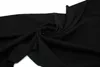 Lakosta Strickstoff Waffelstruktur Schwarz 50 x 150 cm Produktbild-Vorschau 2