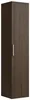 Badplaats Badezimmerschrank Rimini 38 x 33 x 170 cm Walnuss Produktbild-Vorschau 1