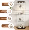 UnboxG 5-eckige Standvitrine mit LED-Beleuchtung Produktbild-Vorschau 5