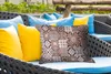 MuchoWow® Outdoor Kissen - Muster - Vintage - Braun - Produktbild-Vorschau 4