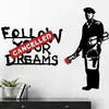 Wallity, Banksy Metal 06, Accessoire mural décoratif en Voir les images du produit 1