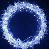 LEX Metallkranz feinmaschig 40 LED, Ø 30cm kaltweiß Timer, Produktbild-Vorschau 2