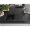 Mexen Cesar 1 Becken-Granitspüle mit Abtropffläche und Produktbild-Vorschau 3