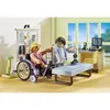 A Playmobil scene depicting a medical setting with figures in a doctor's office. Produktbild-Vorschau
