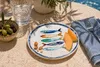 Teller, mediterran mit Sardinen-Motiv | Maritime Produktbild-Vorschau 4