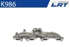 LRT K986 Abgaskrümmer für AUDI A4 Avant (8K5, B8) Produktbild-Vorschau 6