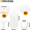 Hinrichs 10 x 50 ml Tropfflaschen WEISS zur Dosierung von Produktbild-Vorschau 2