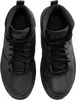 A top-down view of a pair of black Nike Manoa 17 GS IH7679-001 boots against a white background. Produktbild-Vorschau