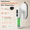 Kabelloses Reisebügeleisen, Mini Bügeleisen mit 3 Produktbild-Vorschau 2