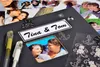 A scrapbook page with photos, pens, and decorative elements. Produktbild-Vorschau