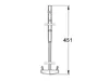 Grohe Zugstange 451 mm für Servo-Set chrom - 43540000 Produktbild-Vorschau 1