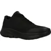 A black Skechers Arch Fit shoe is shown from a side angle against a white background. Produktbild-Vorschau