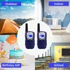 Collage showing walkie-talkies in different settings: camping, nursery, birthday party, and classroom. Náhled obrázku produktu