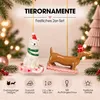 Mica Decorations, ensemble de décorations cadeau, gris et Voir les images du produit 2