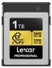 Scheda LEXAR CFexpress PRO Type B Gold serie 4.0 da 1 TB Anteprima dell’immagine prodotto 1