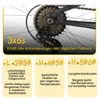Hiland 26 Zoll Vollfederung Mountainbike, 18 Gang, Produktbild-Vorschau 2