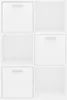 Armadio Bianco 60x29,5x90 cm Materiale in legno Anteprima dell’immagine prodotto 7
