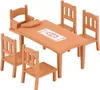 Sylvanian Families Esstisch-Set, Spielset, Möbel, Anteprima dell’immagine prodotto 3