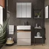 Armadio per il bagno Vicco Majest Cachemire 30.2 x 191.5 cm Anteprima dell’immagine prodotto 7