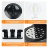 3-teiliges Set Müslispender,Cerealienspender, Doppelte Produktbild-Vorschau 3