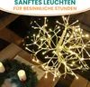 Weihnachtsdekoration Goldstern 45 cm 3er Set mit 120 LED Produktbild-Vorschau 3