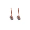 2x Trade-Shop Motorkohlen / Kohlebürsten 6x6x10mm für viele Produktbild-Vorschau 2