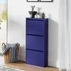 Carrello porta scarpe 'Sokndal' con 3 sportelli in metallo Anteprima dell’immagine prodotto 2