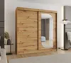 Šatní skříň 200 cm CEYDA - dub artisan Náhled obrázku produktu 1