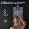Duschkopf Regendusche 12 Zoll, Rundes Regenduschkopf Ø30cm Produktbild-Vorschau 5