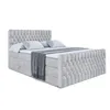 ALTDECOR Boxspringbett mit Fußteil, 2 Matratzen und Topper Produktbild-Vorschau 2
