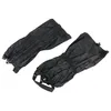 Two black gaiters are laid out on a white background. Náhľad obrázku produktu