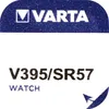 A VARTA watch battery with model number V395/SR57 is shown. Voir les images du produit