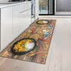 Tappeto da cucina lavabile con tagliatelle colorate e Anteprima dell’immagine prodotto 1