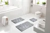 PUNTO Badteppich 60x100 cm silber grau Produktbild-Vorschau 3