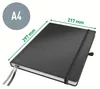 Leitz 44710095, Schwarz, A4, 80 Blätter, 96 g/m², Kariertes Produktbild-Vorschau 5