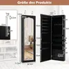 GOPLUS Schmuckschrank haengend, Schmuck Hängeschrank mit Produktbild-Vorschau 6