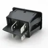Kfz-Wippschalter 12V 35A, mit roter LED, Snap-in 20x34mm Produktbild-Vorschau 3