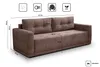 Kaiser Möbel Lusso Sofa mit Schlaffunktion und Produktbild-Vorschau 5
