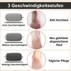 Elektrischer Hornhautentferner für Füße, wiederaufladbar, 3 Produktbild-Vorschau 3