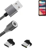 K-S-Trade Hochwertiges Magnet-Lade-kabel Sync-Kabel Produktbild-Vorschau 1