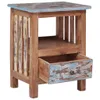 vidaXL Stolik nocny 41x30x50 cm Lite drewno mahoniowe Podgląd zdjęcia produktu 1